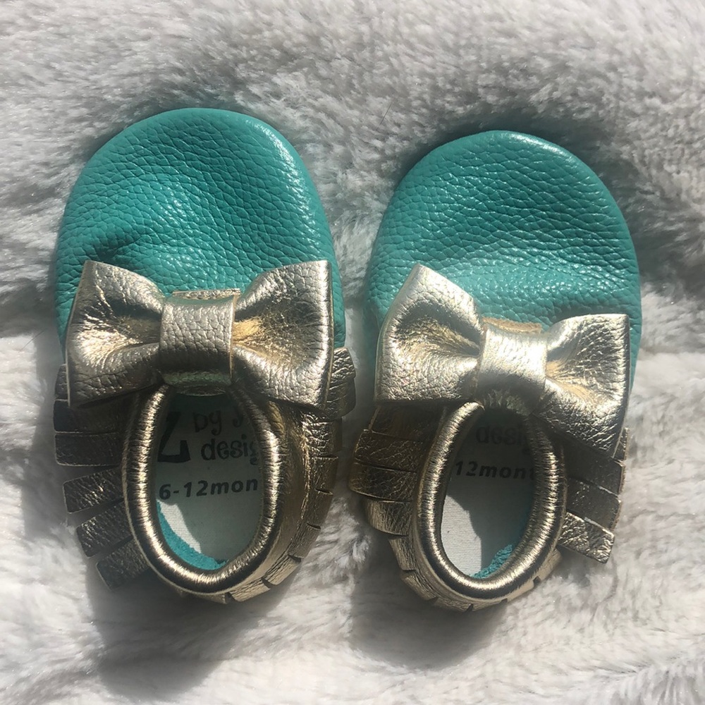 Z by Yoon Baby Girl Fringed Moccasins